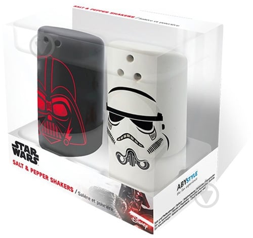Набор для специй FSD Star Wars Salt & Pepper Shakers Vader & Trooper (ABYTAB006) - фото 2