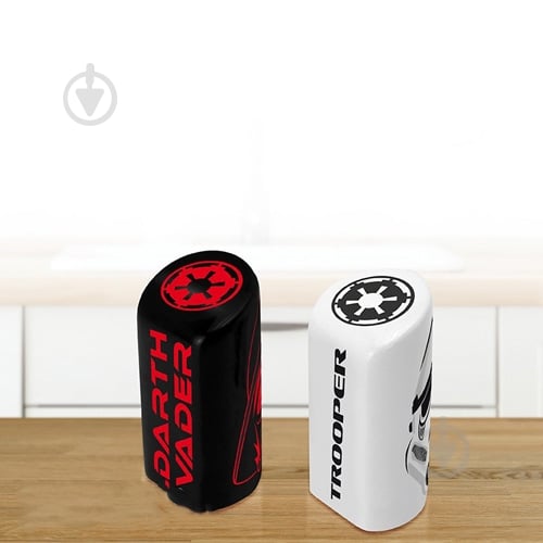 Набор для специй FSD Star Wars Salt & Pepper Shakers Vader & Trooper (ABYTAB006) - фото 3