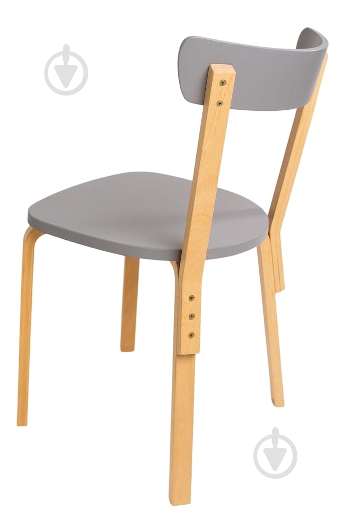 Стул Scandi серый /бук - фото 2