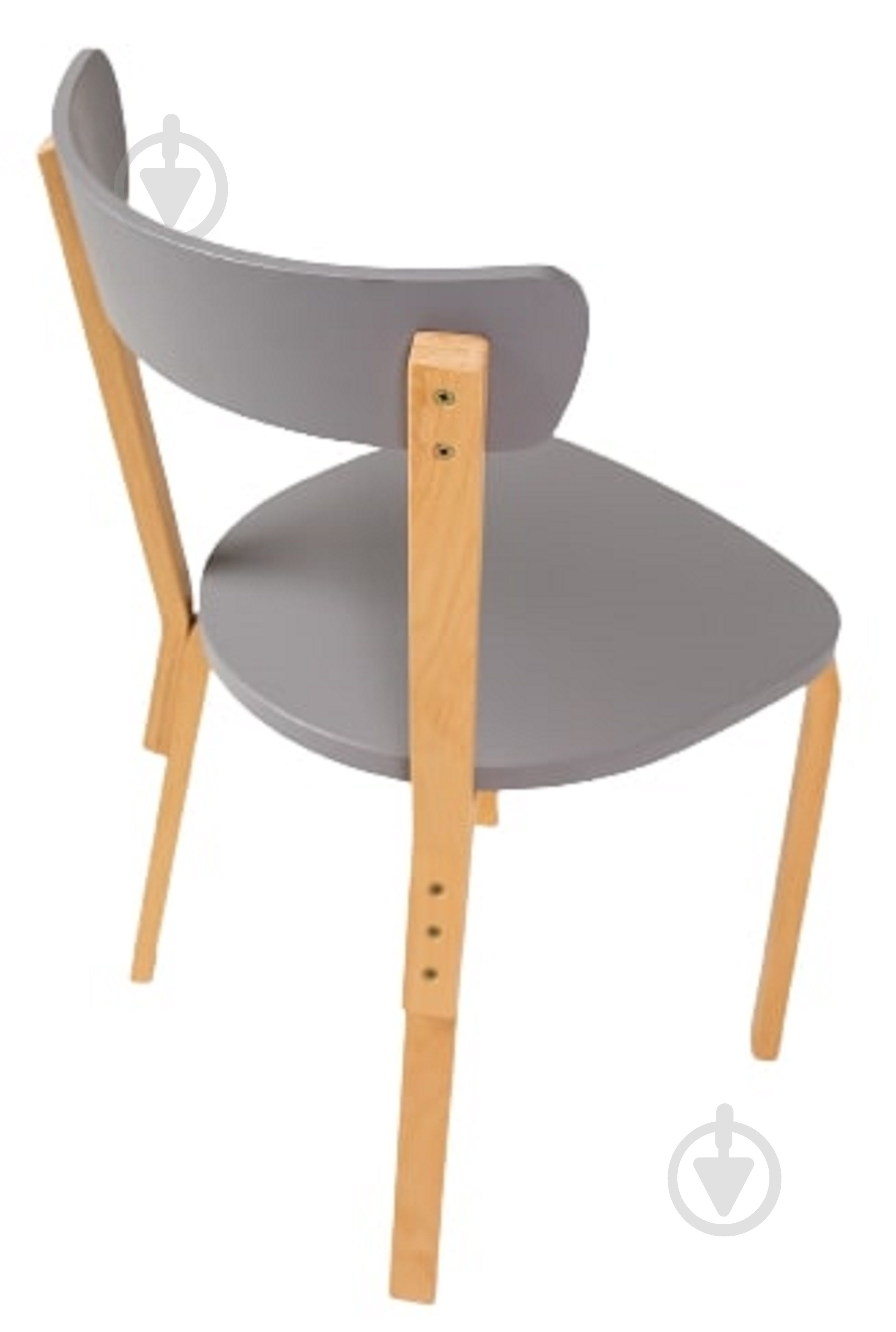 Стул Scandi серый /бук - фото 4