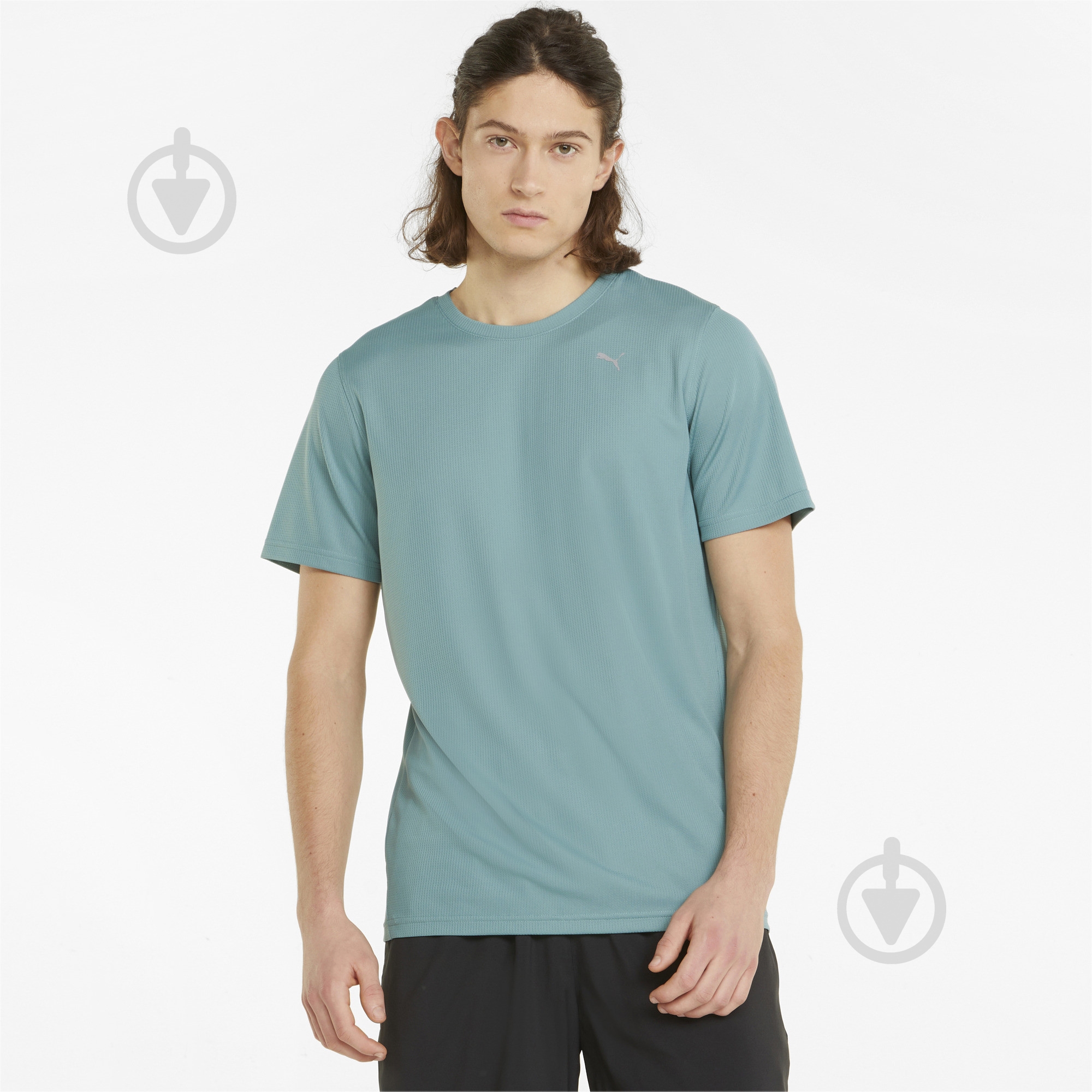 Футболка Puma PERFORMANCE TEE M (s) 52048950 р.L ментол - фото 1