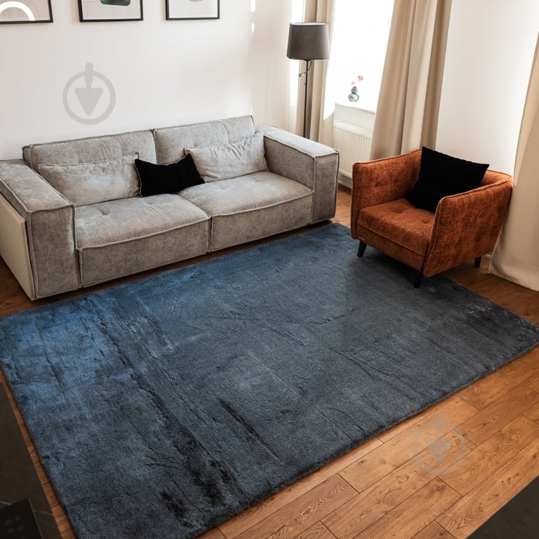 Килимок Dariana Rabbit Melange 204x300 см blue - фото 2 Килимок Dariana Rabbit Melange 204x300 см blue - фото 2