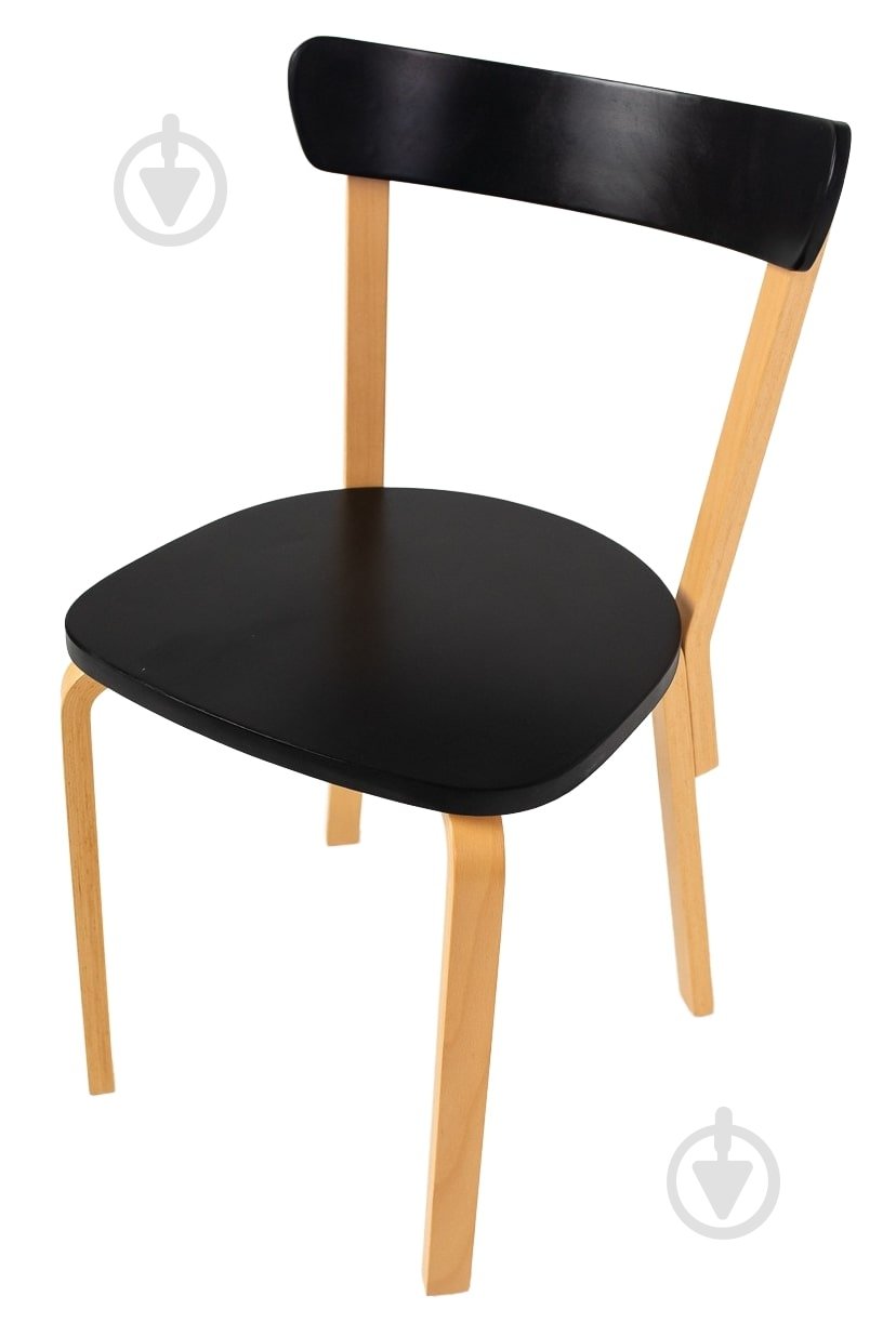 Стул Scandi черный /бук - фото 2