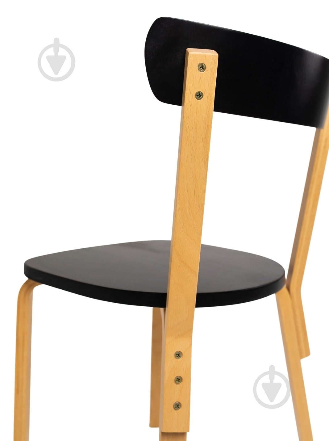 Стул Scandi черный /бук - фото 4