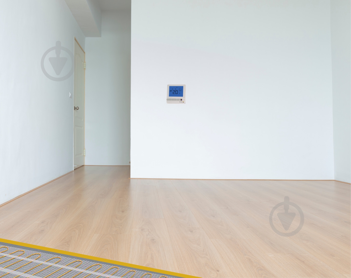 Нагревательный мат Veria 189B0164 Quickmat 150 375 Вт 0,5x5 м 2.5 кв.м - фото 3