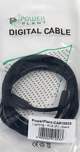 Переходник PowerPlant Lightning - AUX (M) - фото 2 Переходник PowerPlant Lightning - AUX (M) - фото 2