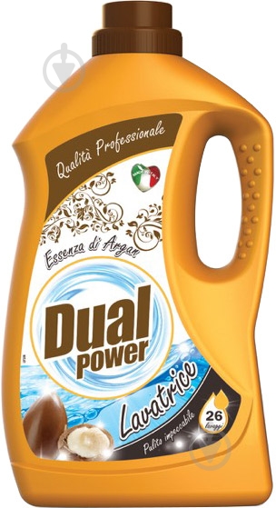 Гель для машинной стирки Dual Power Эссенция аргана 1,68 л - фото 1