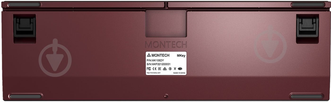 Клавиатура Montech Full size DR USB (MK105DR) grey - фото 4
