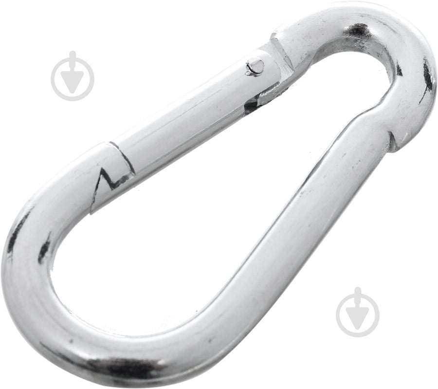 Карабин пожарный 7x70 мм 7 мм сталь 1 шт. Snap hook with screw 2457 - фото 1