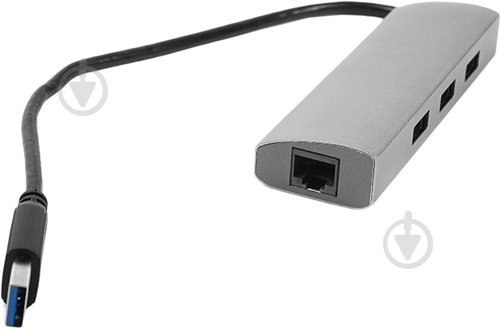 Перехідник PowerPlant USB 3.0 – Gigabit Ethernet - фото 2
