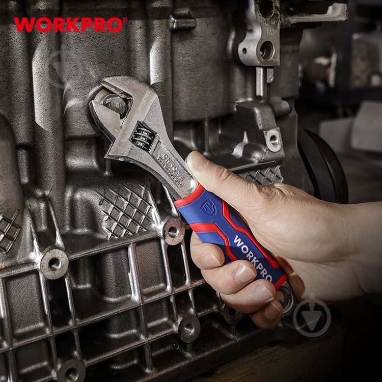 Ключ 250 мм CR-V PRO WORKPRO WP272012 - фото 8