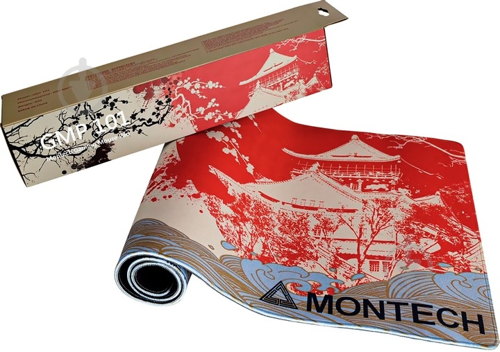 Килимок для миші Montech (GMP 101 (RED)) - фото 2