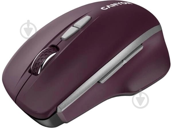 Мишка бездротова Canyon MW-21 burgundy (CNS-CMSW21BR) - фото 3