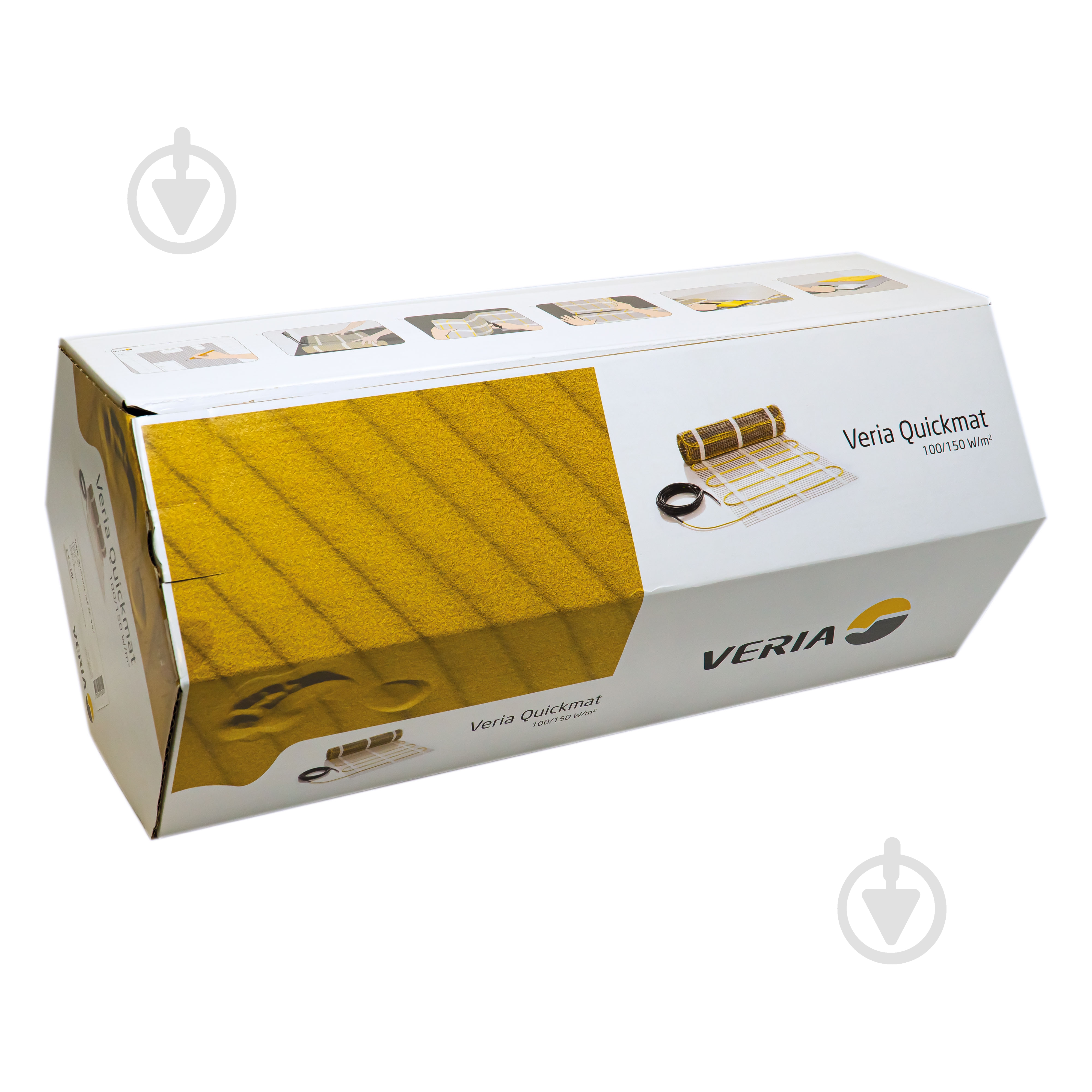 Нагревательный мат Veria 189B0184 Quickmat 150 1800 Вт 0,5x24 м 12 кв.м - фото 5