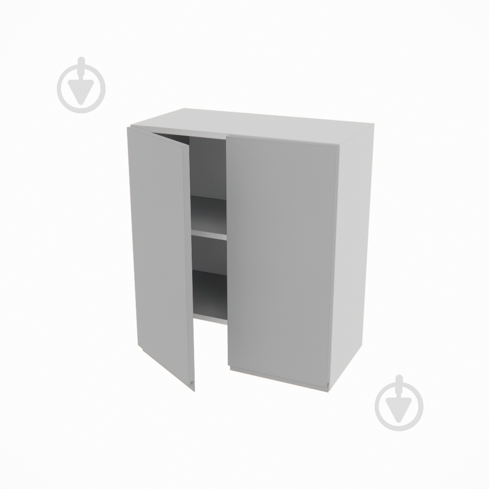 Шафа Влада (В 60 під витяжку (720)) сірий оксамит/попелястий Світ Меблів - фото 2 Шафа Влада (В 60 під витяжку (720)) сірий оксамит/попелястий Світ Меблів - фото 2