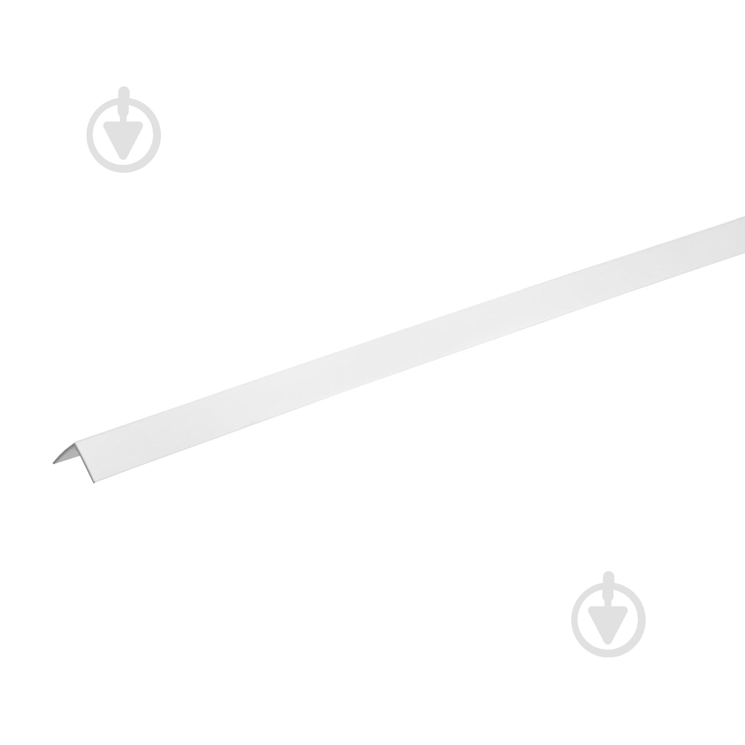 Куточок ПВХ SAN DECOR SD 30х30 білий 2,7 м - фото 1