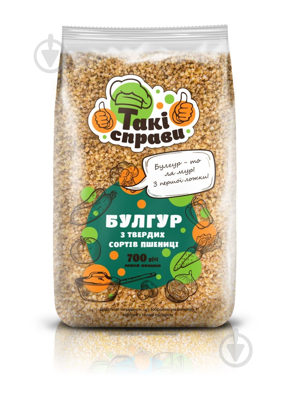 Булгур Такі Справи 700 г - фото 1 Булгур Такі Справи 700 г - фото 1