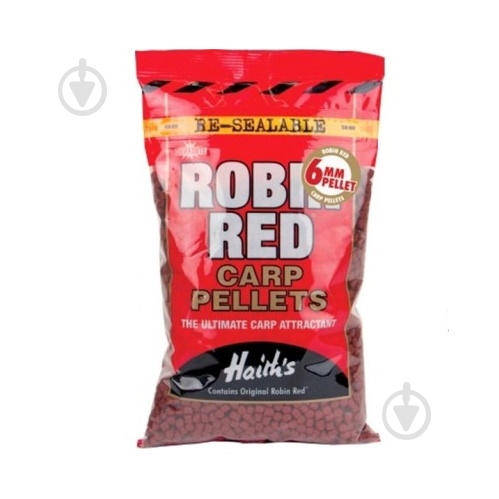 Пеллетс Dynamite Baits ROBIN RED CARP PELLETS 6MM 900 г робін ред - фото 1 Пеллетс Dynamite Baits ROBIN RED CARP PELLETS 6MM 900 г робін ред - фото 1