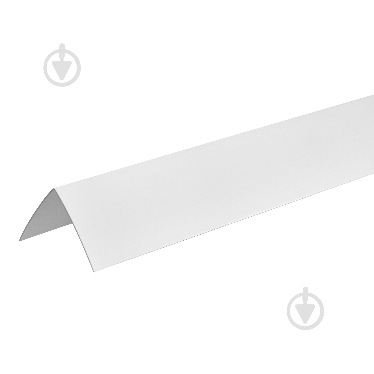 Уголок ПВХ SAN DECOR SD 40х40 белый 2,7 м - фото 1