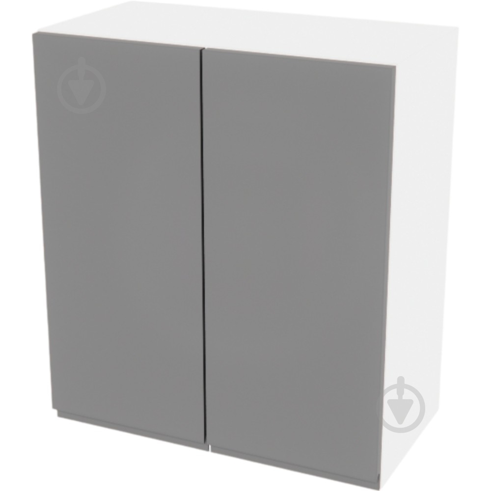 Шафа Влада (В 60 під витяжку (720)) графіт/білий Світ Меблів - фото 1 Шафа Влада (В 60 під витяжку (720)) графіт/білий Світ Меблів - фото 1