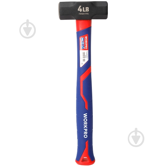 Кувалда WORKPRO 2000 гр стекловолоконная ручка PRO WP241033 - фото 1