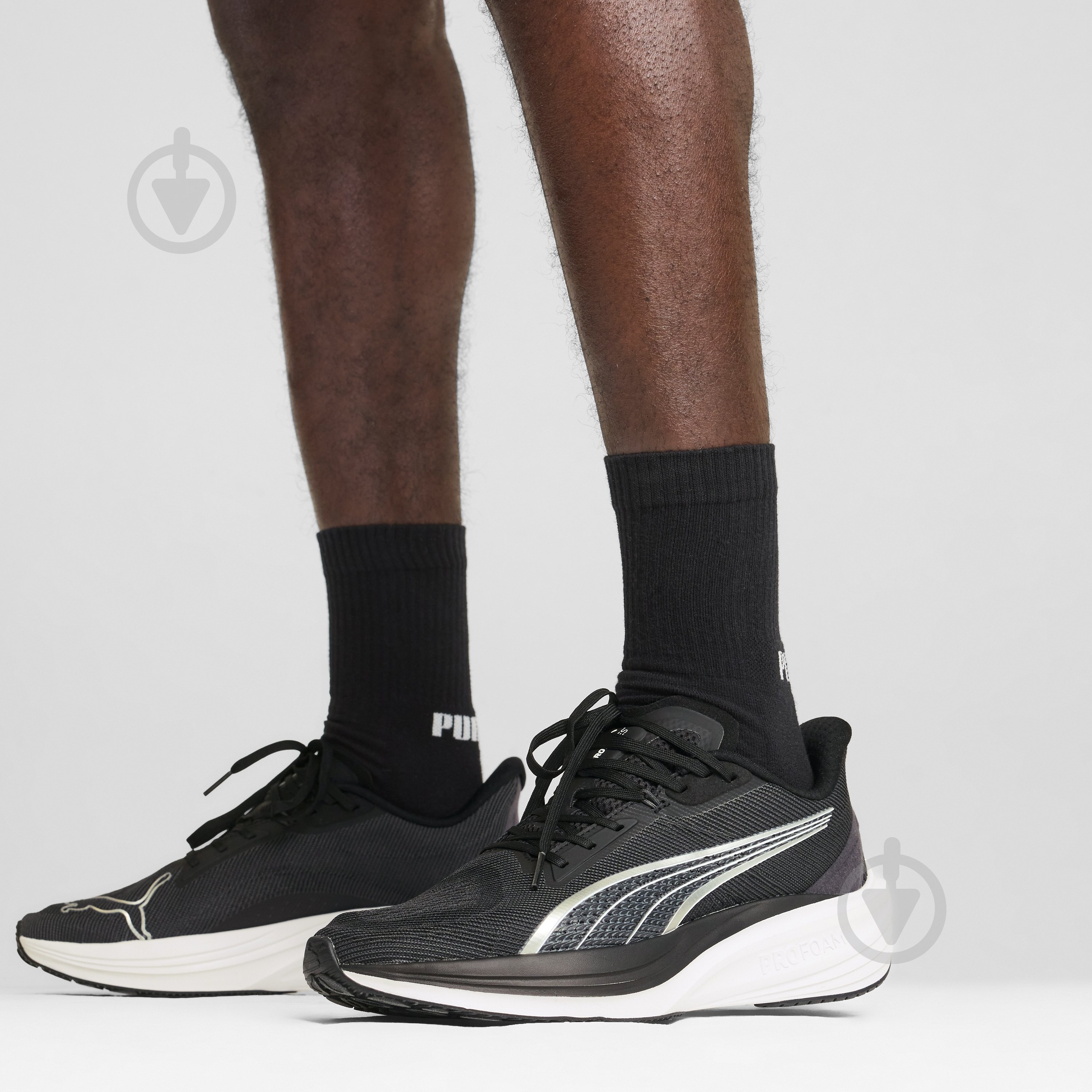 Кроссовки мужские демисезонные Puma DARTER PRO 31015201 р.43 черные - фото 7