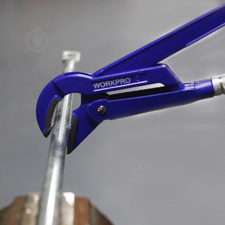 Ключ (газовый) 50MM(2") 90° PRO WORKPRO WP302014 - фото 4