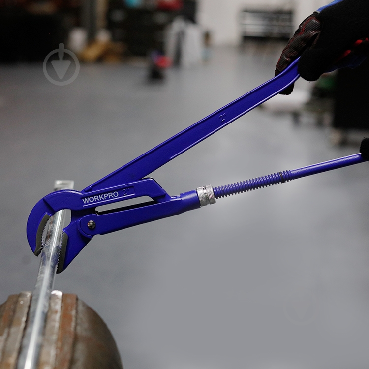 Ключ (газовый) 50MM(2") 90° PRO WORKPRO WP302014 - фото 5