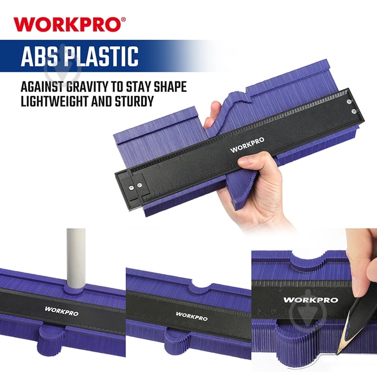 Кутомір WORKPRO 250 мм PRO WP269001 - фото 5