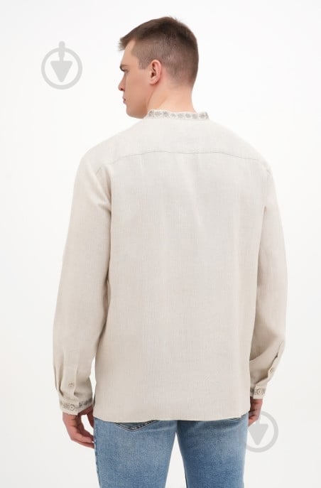 Рубашка Галерея льна Гриць темно-серый р. 56 - фото 2 Рубашка Галерея льна Гриць темно-серый р. 56 - фото 2