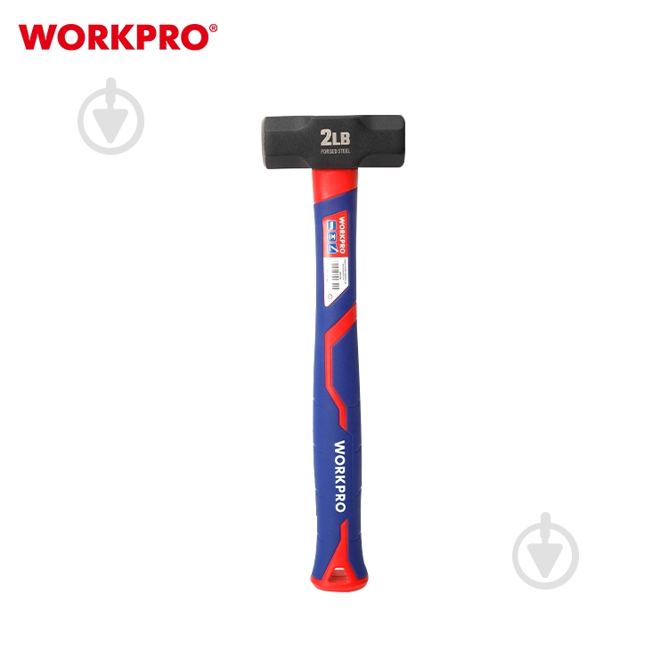Кувалда WORKPRO 1000 гр стекловолоконная ручка PRO WP241031 - фото 3