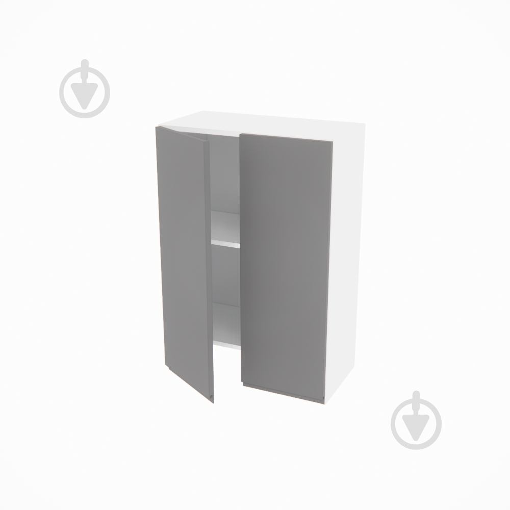 Шафа Влада (В 60 під витяжку (920)) графіт/білий Світ Меблів - фото 2 Шафа Влада (В 60 під витяжку (920)) графіт/білий Світ Меблів - фото 2