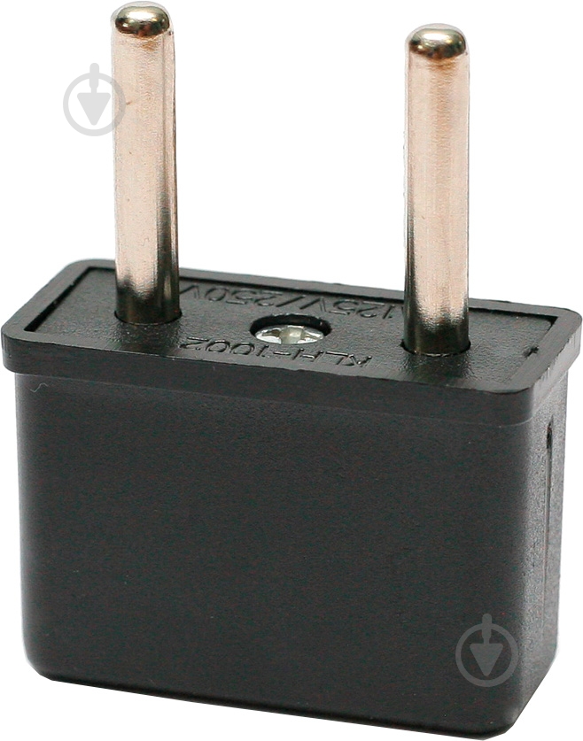 Переходник PowerPlant сетевой черный - фото 2