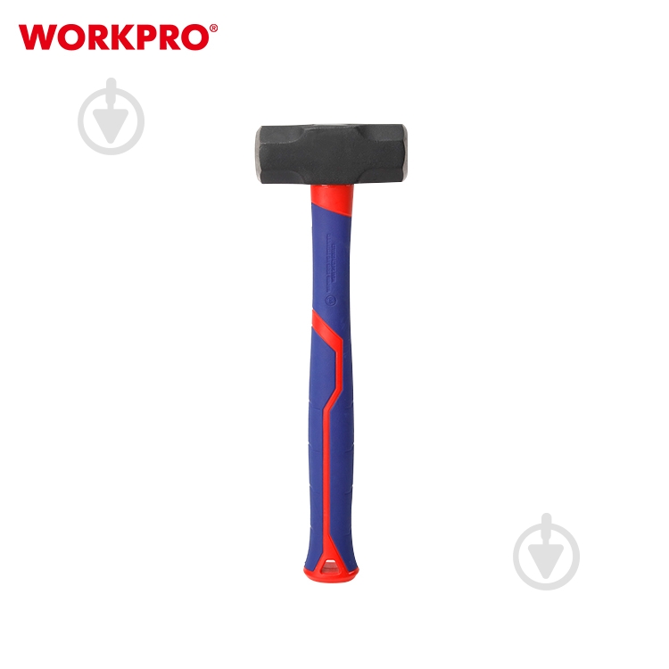 Кувалда WORKPRO 1500 гр стекловолоконная ручка PRO WP241032 - фото 3