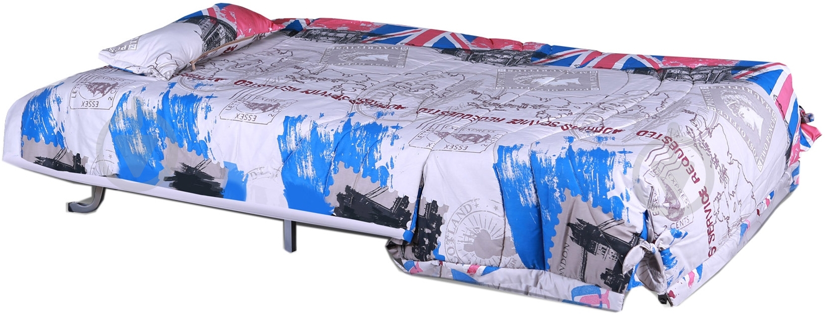 Диван прямой AMF СМС 1,4 разноцветный 1400x1050x420 мм - фото 2