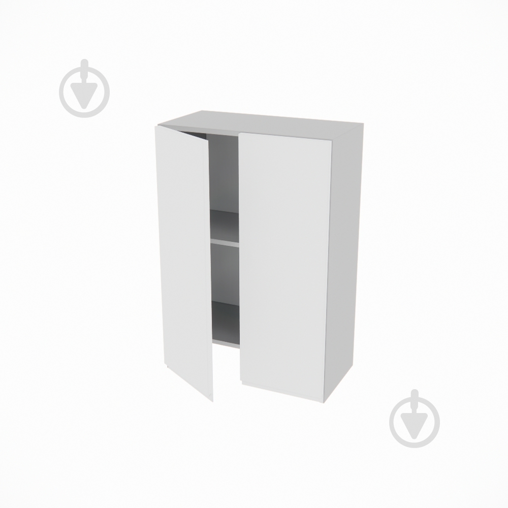 Шафа Влада (В 60 під витяжку (920)) білий шовк/попелястий Світ Меблів - фото 2 Шафа Влада (В 60 під витяжку (920)) білий шовк/попелястий Світ Меблів - фото 2