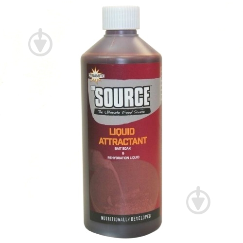 Ликвид Dynamite Baits LIQUID ATTRACTANT & RE-HYDRATION SOAK 500ML 500 г Source - фото 1 Ликвид Dynamite Baits LIQUID ATTRACTANT & RE-HYDRATION SOAK 500ML 500 г Source - фото 1
