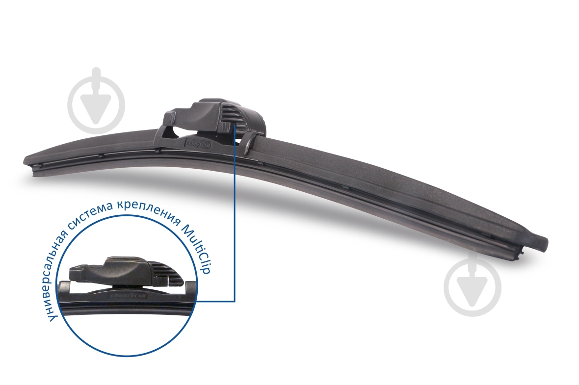 Щетка стеклоочистителя Goodyear Frameless 23" GY000423 580 мм 1 шт. - фото 5 Щетка стеклоочистителя Goodyear Frameless 23" GY000423 580 мм 1 шт. - фото 5