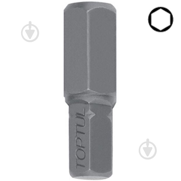 Бита Toptul 10 мм L30 мм HEX 5 мм 1 шт. FSDA1205 - фото 1