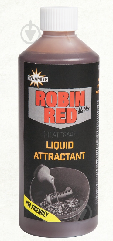 Ликвид Dynamite Baits LIQUID ATTRACTANT ROBIN RED 500 г робин ред - фото 1 Ликвид Dynamite Baits LIQUID ATTRACTANT ROBIN RED 500 г робин ред - фото 1
