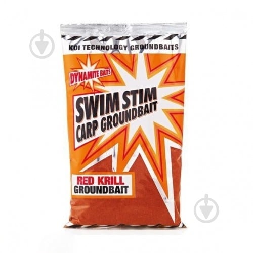 Прикормка Dynamite Baits SWIM STIM RED KRILL GROUNDBAIT 900 г криль - фото 1 Прикормка Dynamite Baits SWIM STIM RED KRILL GROUNDBAIT 900 г криль - фото 1