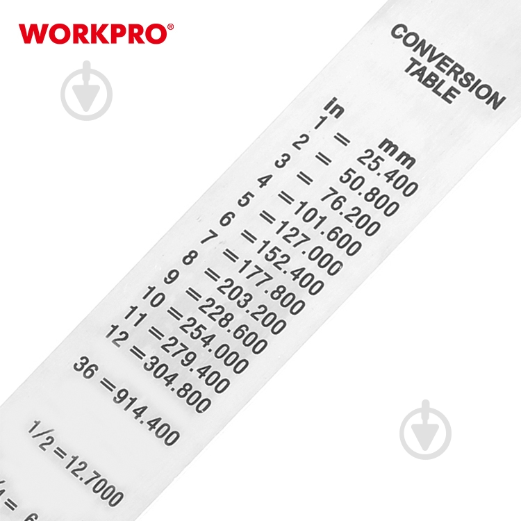 Линейка измерительная WORKPRO WP265003 1200 мм PRO - фото 5