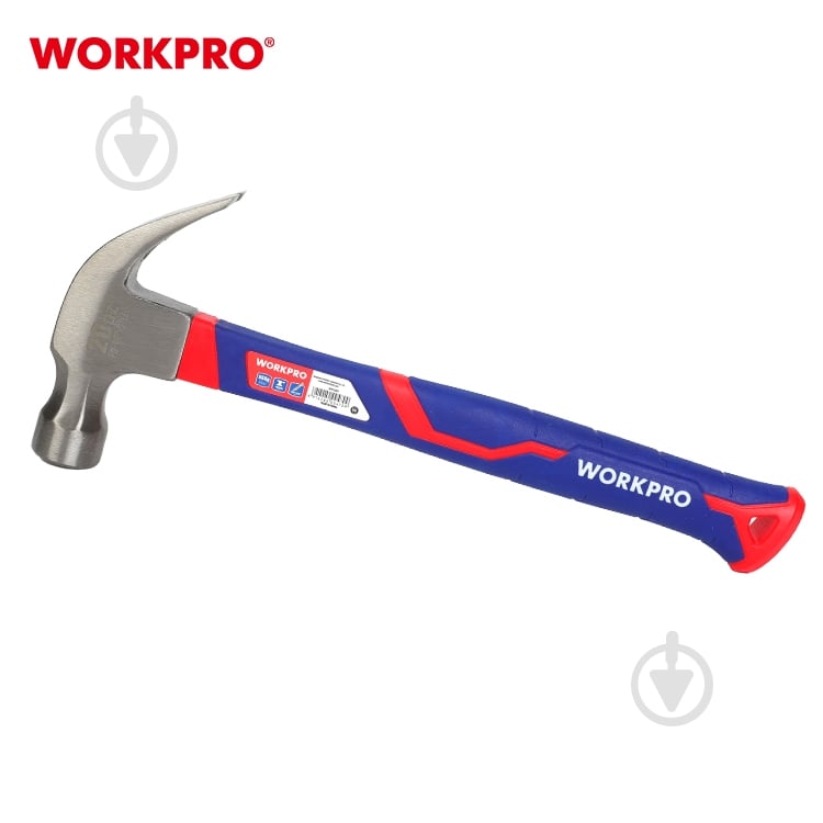 Молоток столярный WORKPRO WP241012 560 г WP241012 - фото 3