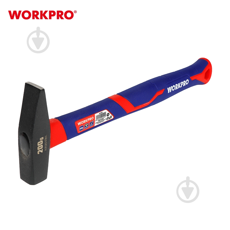 Молоток слесарный WORKPRO WP241023 500 г WP241023 - фото 2 Молоток слесарный WORKPRO WP241023 500 г WP241023 - фото 2