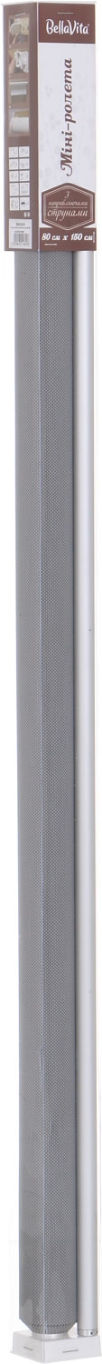 Ролета мини Bella Vita 500-08 sunscreen 80x150 см серая - фото 4 Ролета мини Bella Vita 500-08 sunscreen 80x150 см серая - фото 4