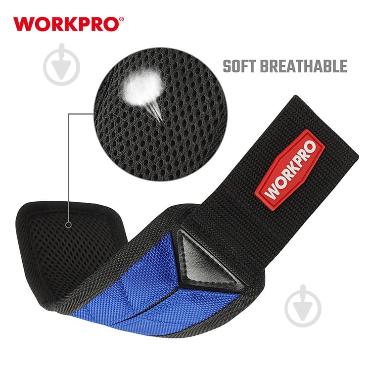 Держатель магнитный 384×90мм 600D полиэстер PRO WORKPRO WP289001 - фото 4