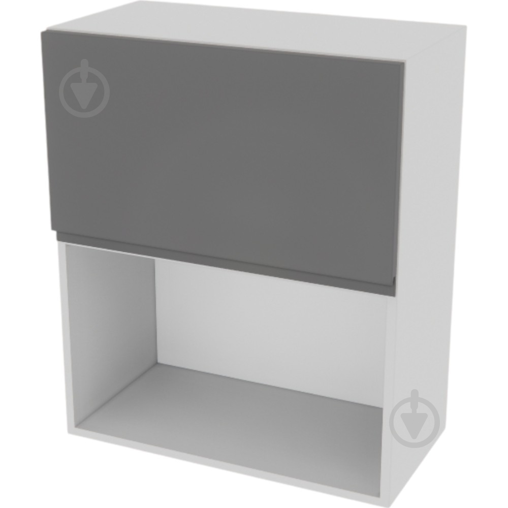 Шафа Влада (В 60Б п/мікрохв.(720)) графіт/попелястий Світ Меблів - фото 1 Шафа Влада (В 60Б п/мікрохв.(720)) графіт/попелястий Світ Меблів - фото 1