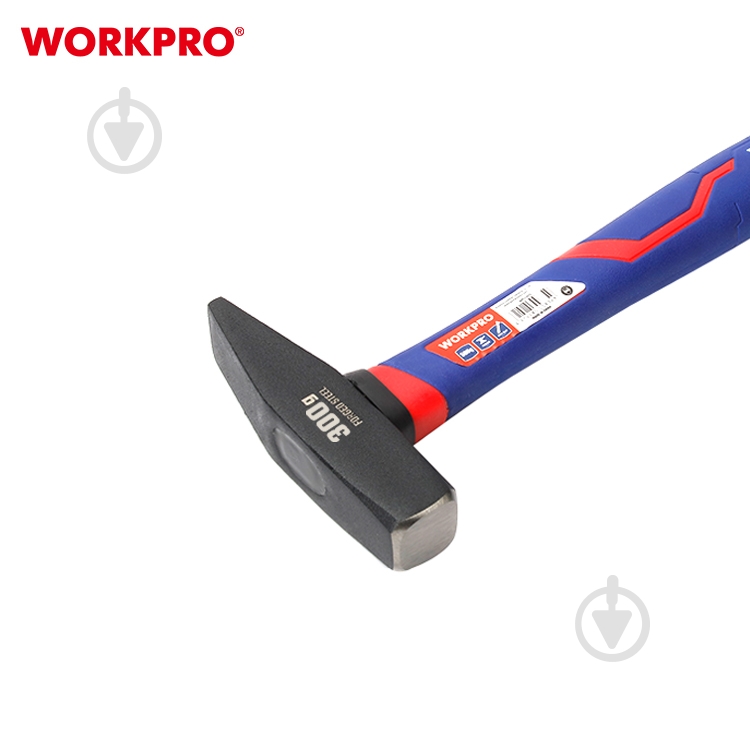 Молоток слесарный WORKPRO WP241022 300 г WP241022 - фото 4