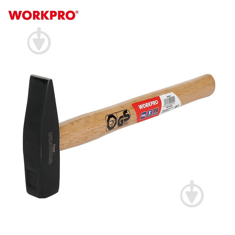 Молоток слесарный WORKPRO WP241019 500 г WP241019 - фото 4