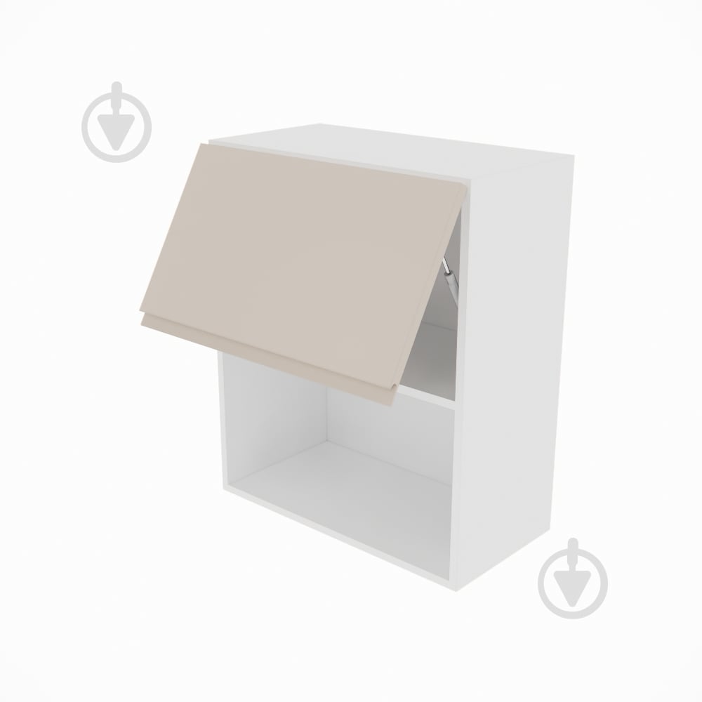 Шафа Влада (В 60Б п/мікрохв.(720)) пломбір/білий Світ Меблів - фото 2 Шафа Влада (В 60Б п/мікрохв.(720)) пломбір/білий Світ Меблів - фото 2